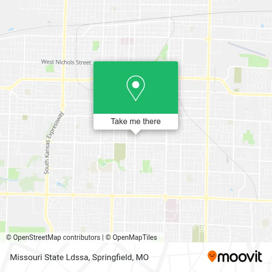 Missouri State Ldssa map