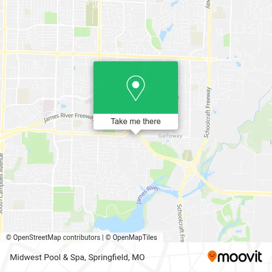 Midwest Pool & Spa map