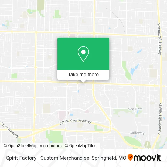 Mapa de Spirit Factory - Custom Merchandise