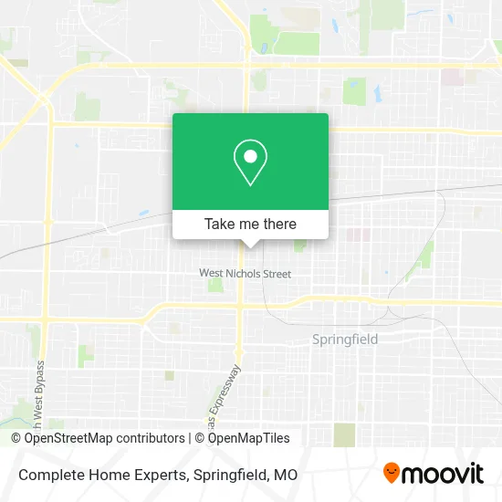 Mapa de Complete Home Experts
