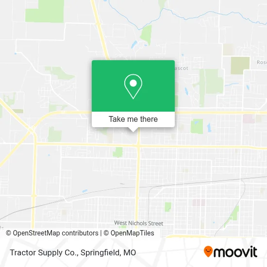 Tractor Supply Co. map