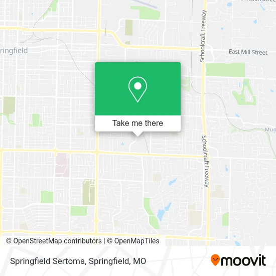 Springfield Sertoma map