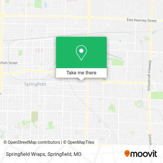 Mapa de Springfield Wraps