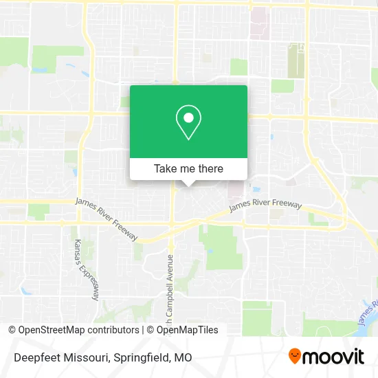 Deepfeet Missouri map