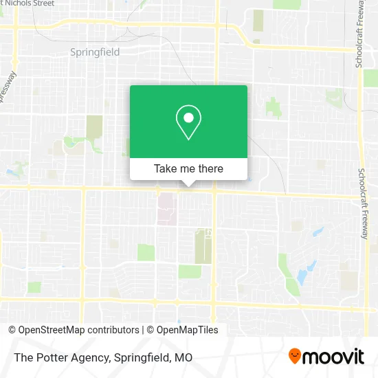 The Potter Agency map