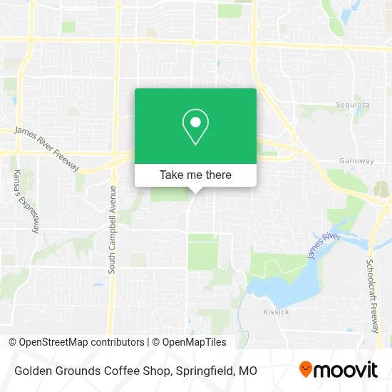 Golden Grounds Coffee Shop map