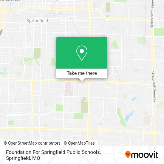 Foundation For Springfield Public Schools map