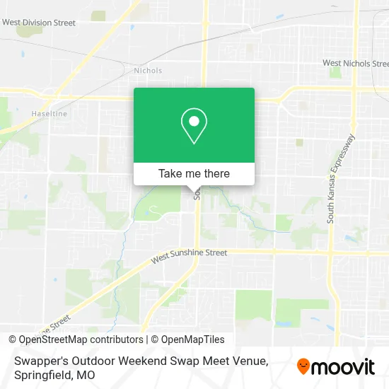 Swapper's Outdoor Weekend Swap Meet Venue map