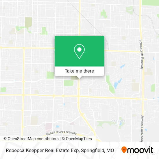 Rebecca Keepper Real Estate Exp map