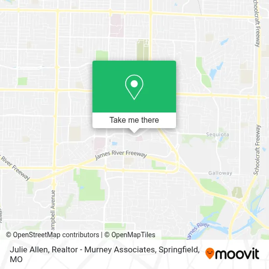 Julie Allen, Realtor - Murney Associates map