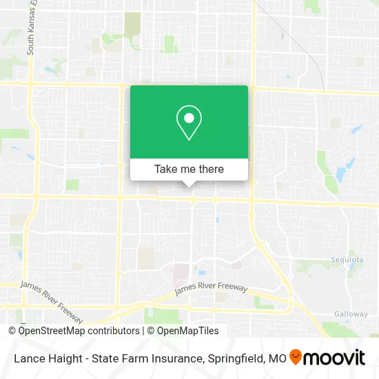 Mapa de Lance Haight - State Farm Insurance