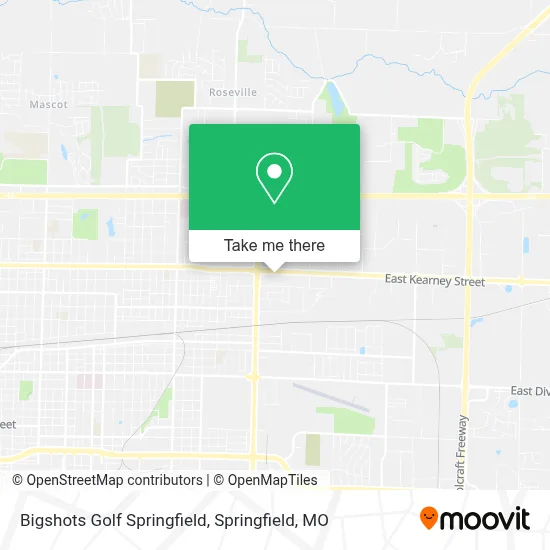 Mapa de Bigshots Golf Springfield