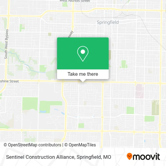 Sentinel Construction Alliance map
