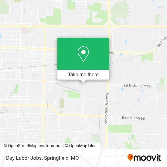Day Labor Jobs map