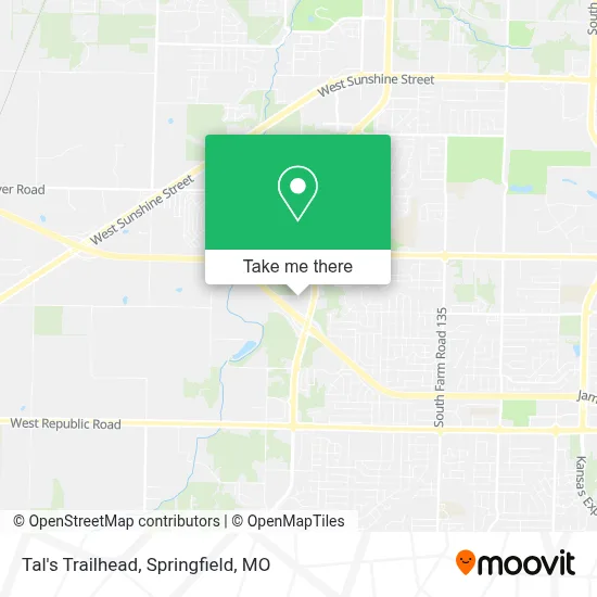 Tal's Trailhead map