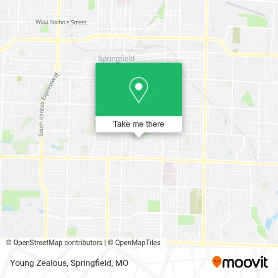 Young Zealous map