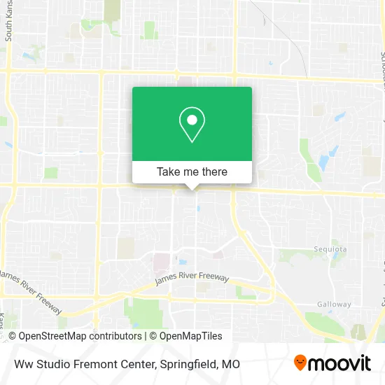 Ww Studio Fremont Center map