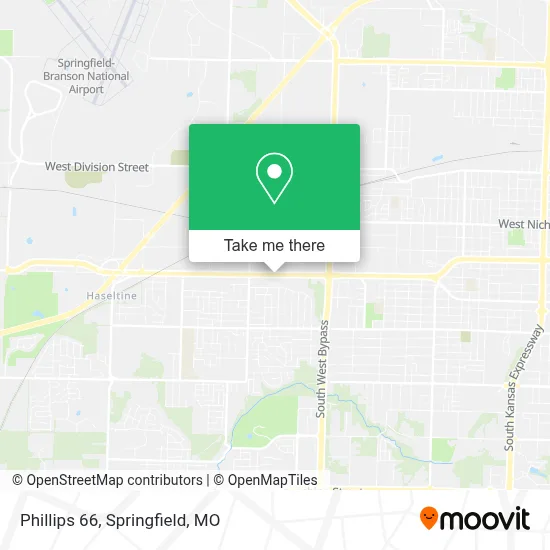 Phillips 66 map