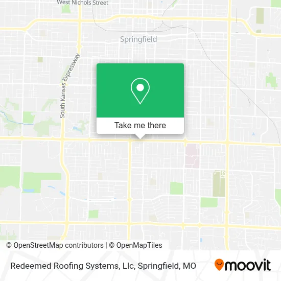 Redeemed Roofing Systems, Llc map