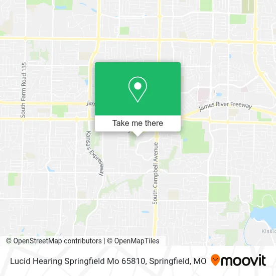 Lucid Hearing Springfield Mo 65810 map
