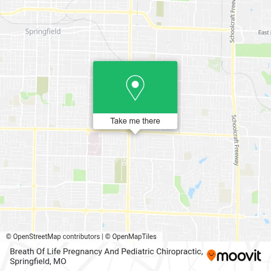 Breath Of Life Pregnancy And Pediatric Chiropractic map