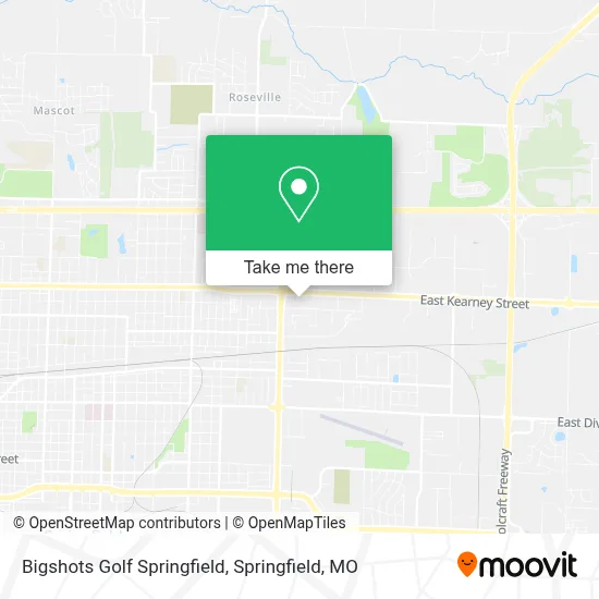 Mapa de Bigshots Golf Springfield
