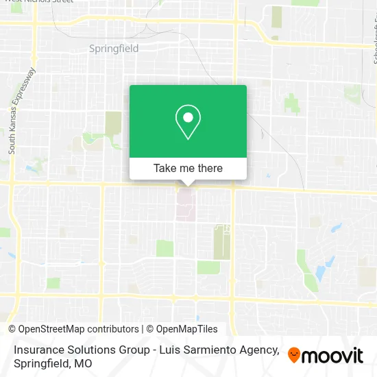 Insurance Solutions Group - Luis Sarmiento Agency map