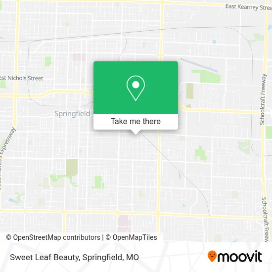 Sweet Leaf Beauty map