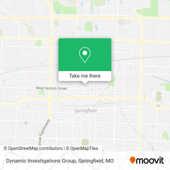 Dynamic Investigations Group map