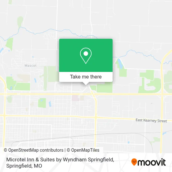 Microtel Inn & Suites by Wyndham Springfield map