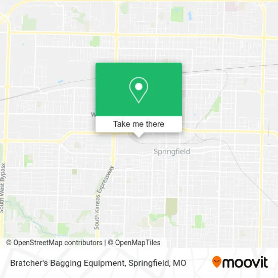 Bratcher's Bagging Equipment map