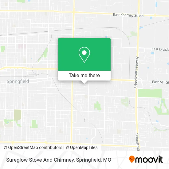 Sureglow Stove And Chimney map