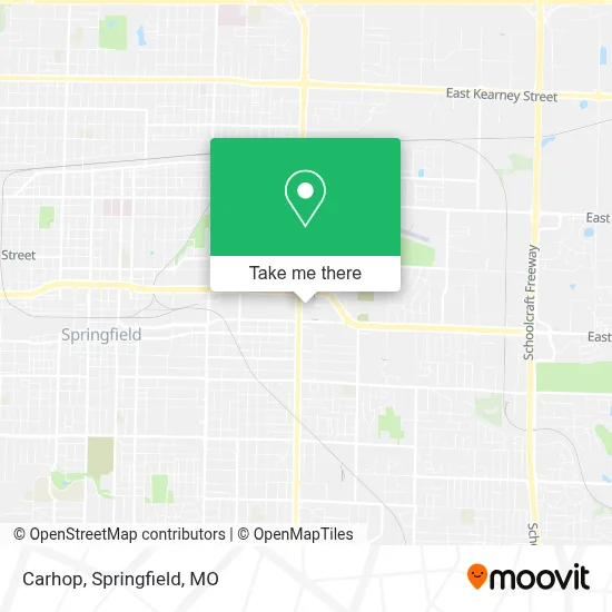 Carhop map
