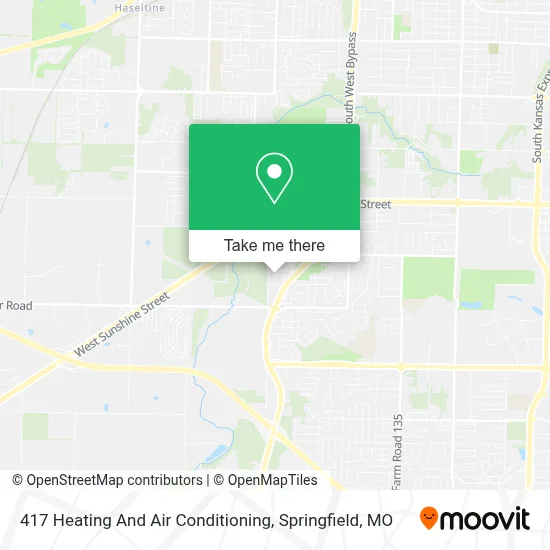 417 Heating And Air Conditioning map