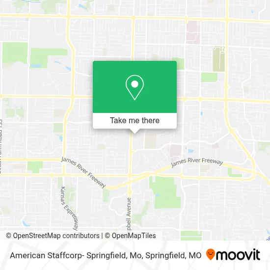 American Staffcorp- Springfield, Mo map