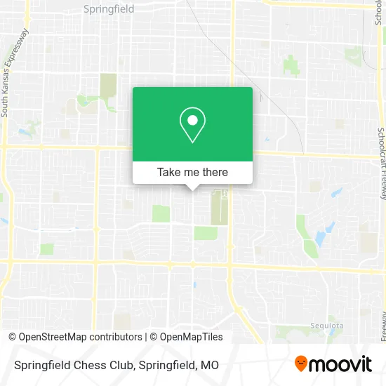 Mapa de Springfield Chess Club