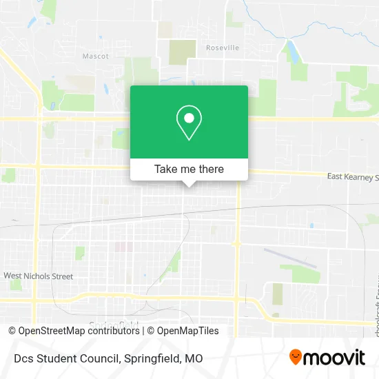 Dcs Student Council map