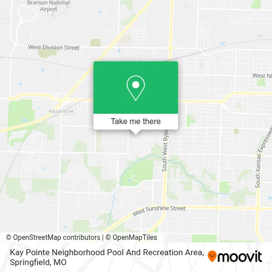 Kay Pointe Neighborhood Pool And Recreation Area map