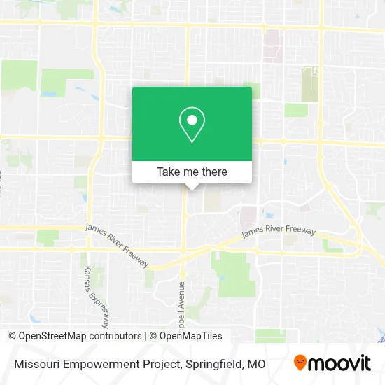 Missouri Empowerment Project map