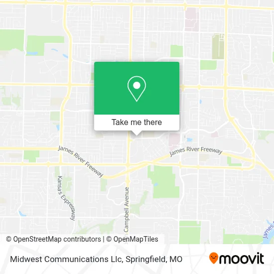 Midwest Communications Llc map