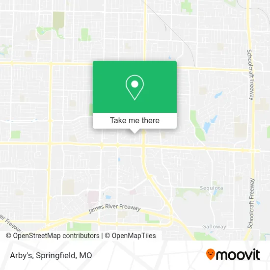 Arby's map