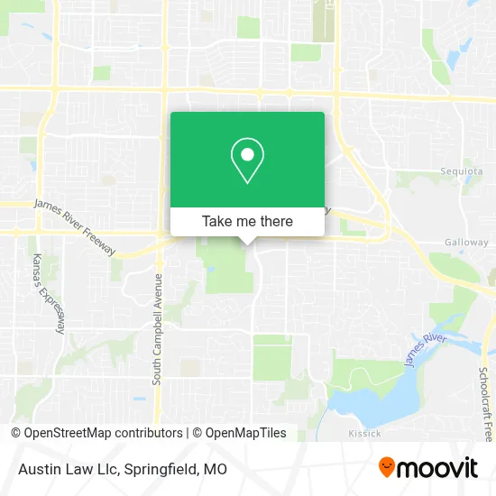 Austin Law Llc map
