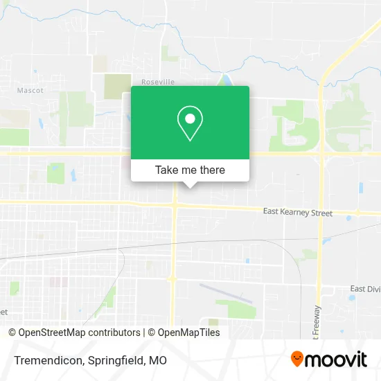 Tremendicon map