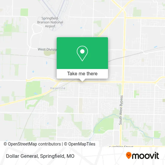 Dollar General map