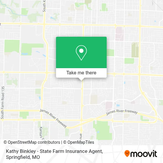 Kathy Binkley - State Farm Insurance Agent map