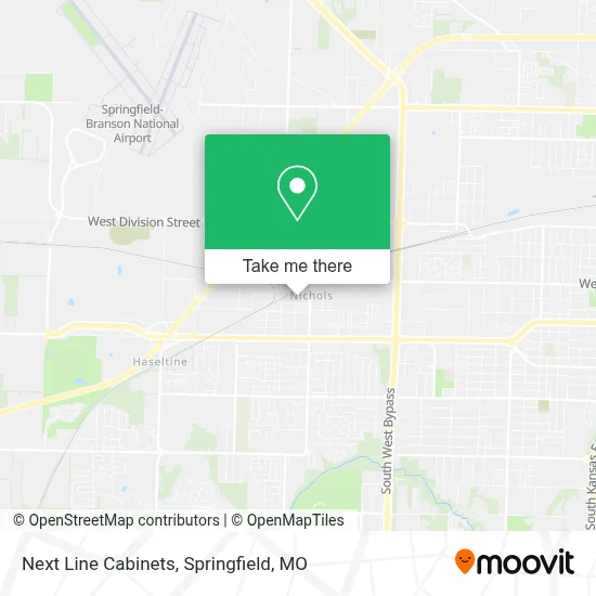 Next Line Cabinets map