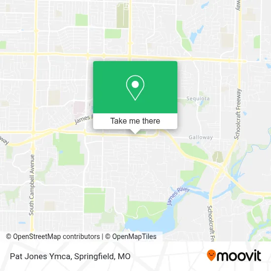 Pat Jones Ymca map