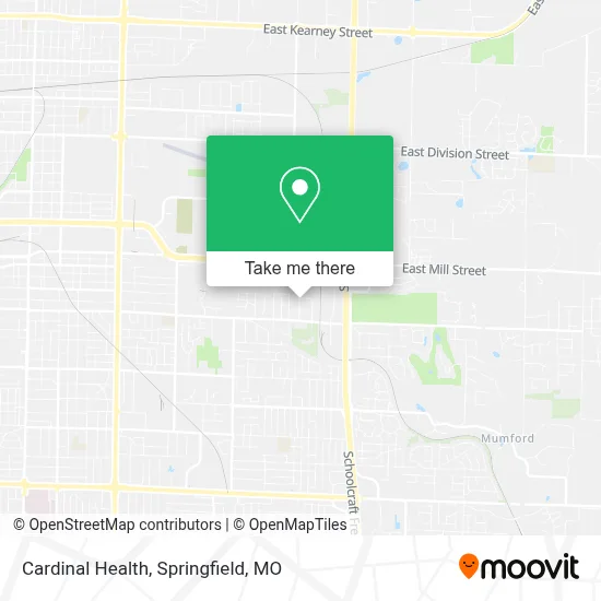 Cardinal Health map