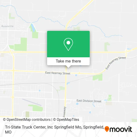 Tri-State Truck Center, Inc Springfield Mo map