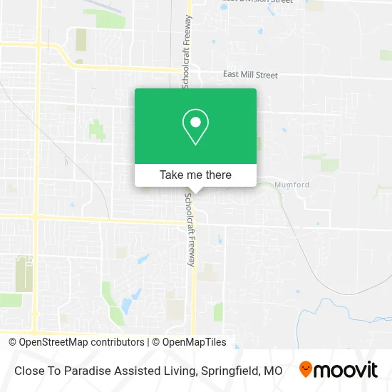Close To Paradise Assisted Living map